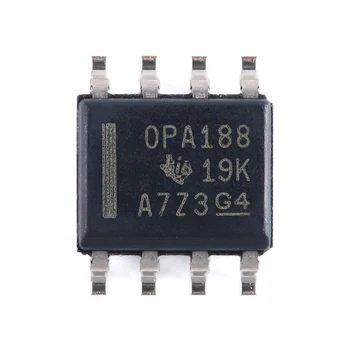 10vnt / lot. OPA188AIDR SOP-8 OPA188 tikslūs stiprintuvai prec, mažas triukšmas, RRO 36V 0 dreifo op stiprintuvas darbinė temperatūra: - 40C- + 125C