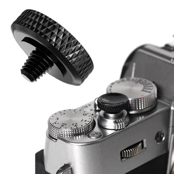 11mm įgaubto paviršiaus užrakto atleidimo mygtukas Aukščiausios klasės gryno vario fotoaparato užrakto mygtukas, suderinamas su 