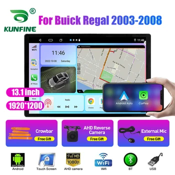 13.1 colių Automobilių radijas Buick Regal 2003-2008 Automobilio DVD GPS navigacija Stereo Carplay 2 Din Central Multimedia Android Auto