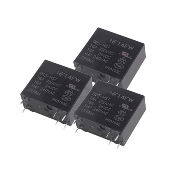 1PCS HF14FW 005 12 024-HSTF-ZSPTF Genuine Normal Open 16A 6-pin Relay