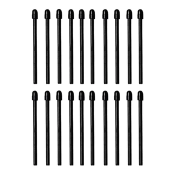 (20 pakuotė) žymeklio rašiklio antgaliai / antgaliai, skirti puikiems 2 rašiklio rašiklio pakeitimams minkšti antgaliai / patarimai juoda