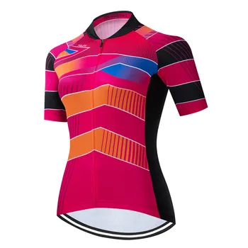 2020 Dviračių Džersio moterys Dviratis Džersio kelias MTB dviratis Marškinėlių komanda Ropa Ciclismo maillot Lenktynių viršūnės moteriškos striukės oranžinės raudonos
