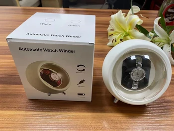 2023 naujo stiliaus baoderija siūlo automatinį ABS 5V įvesties baltą laikrodžių vyniotuvą