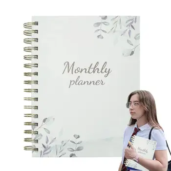 2024 Agenda Planner Spiral Bound A5 Daily Planner Notebook With Monthly Tabs Jan-Dec 2024 Planner Weekly Monthly Planner 2024