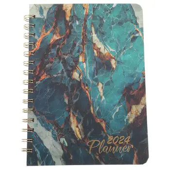 2024 Planner Notebook Academic Weekly Planner Notepad To Do List Notebooks Agenda Memo Writer Organizatoriai Biuro reikmenys