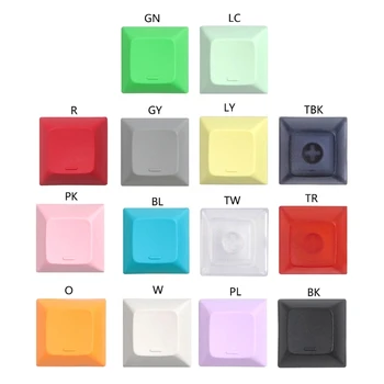 20PCS PBT Keycaps DSA 1U Blank Supplement Keycaps for Gaming Mechanical Keyboard Top Quality