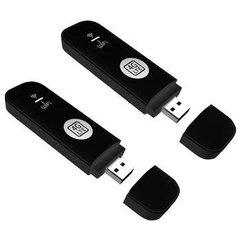 2Pcs 4G USB WIFI modemas su SIM kortelės lizdu 4G LTE automobilio belaidžio 