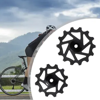 2vnt 12T + 14T keraminis guolis dviratis Galinis pavarų perjungiklis Skriemulys Jockeywheel SRAM AXS kreipiamasis ritininis dviračių priedas