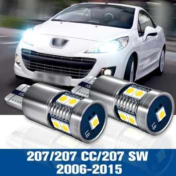 2vnt LED prošvaisos lemputė Parkavimo lempos priedai Canbus skirtas Peugeot 207 CC SW 2006-2015 2008 2009 2010 2011 2012 2013 2014