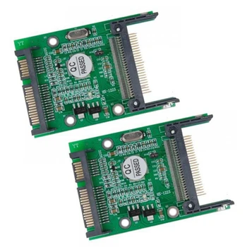 2X Compact Flash CF į serijinį ATA SATA adapterio keitiklį