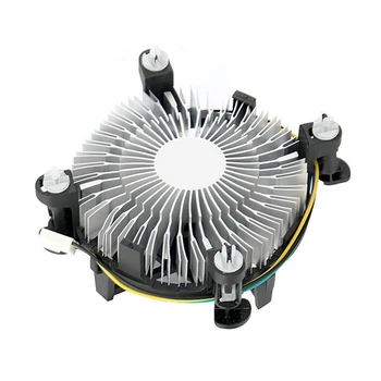 2X CPU aušinimo ventiliatorius 2400 RPM tylus ventiliatorius skirtas LGA 775/1150/1155/1156/1151 procesoriams B250B B250C B75