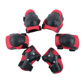 3Pairs Skate Sports Knee Elbow Wrist Pad Support Safety Protection Pads Wrist Guards For Skateboard Cyclriding Priedai