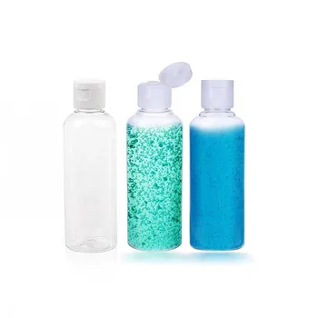 3PCS 20ml 30ml 50ml 60ml 100ML Empty Transparent Cosmetic Flip Top Cap Plastic Bottle Container Set Lotion Dispenser