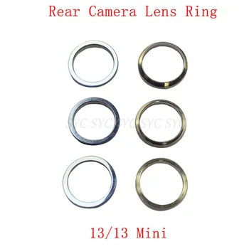 5 rinkinys / vnt galinės kameros išorinio rėmo dangtelis, skirtas iPhone 13 Mini 13 galinio fotoaparato objektyvo žiedo remonto dalims