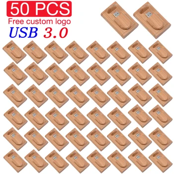 50 vnt./lotas Nemokamas logotipas Personalizuotas Pasirinktiniai USB 3.0 