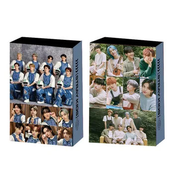 55vnt/rinkinys Kpop Idol Stray Kids Lomo Cards 2023 5-STAR fotokortelės Nuotraukų kortelių atvirukas gerbėjams Kolekcija