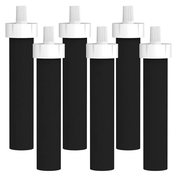 6 PCS vandens butelių filtrai, pakaitinių priedų dalys Brita BB06, Brita kietosios pusės ir sportinio vandens butelių filtras