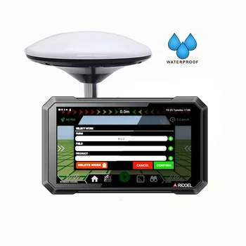7 colių Neperšlampamas GNSS Žemės ūkis Ūkininkavimo ekranas GPS navigacijos gairės traktoriui