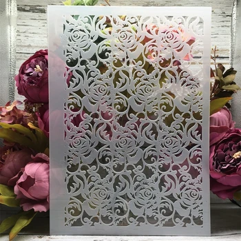 A4 29cm Tuščiavidurių gėlių tekstūra 