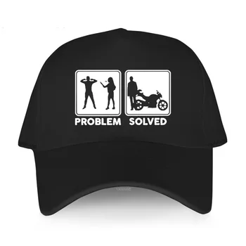 Adult Classic Beisbolo kepuraitė vyras originalus prekės ženklas Sport Bonnet Biker - Problema išspręsta Yawawe spausdinti vyriškos kepurės lauko kvėpuojanti kepurė