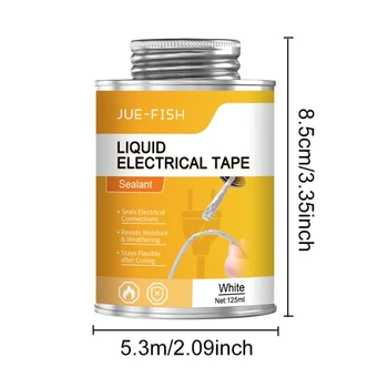 Advanced Liquid Electric Tape 125ML pastos Inovatyvus sprendimas laidų remontui