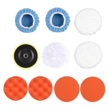Advanced Polishing Pad Kit Fiber Cover and Wool Ball užtikrina puikią paviršiaus apsaugą ir poliravimo efektyvumą