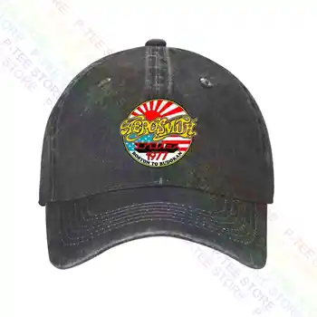 Aerosmith Boston To Budokan 1977 Beisbolo kepuraitės Snapback Kepurės Megzta kaušo kepurė