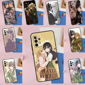 Anime lesbietės Citrus Yuzu Aihara dangtelis Samsung Galaxy A54 A34 A14 A32 A22 A12 A13 A23 A33 A53 A53 A73 A51 A71 A52 dėklas
