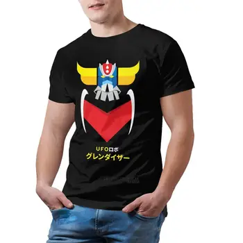 Anime marškiniai Goldorak marškinėliai Grendizer marškinėliai Laisvalaikio vyrų drabužiai Vyriška mada trumpomis rankovėmis Tee Ropa Hombre Camisetas