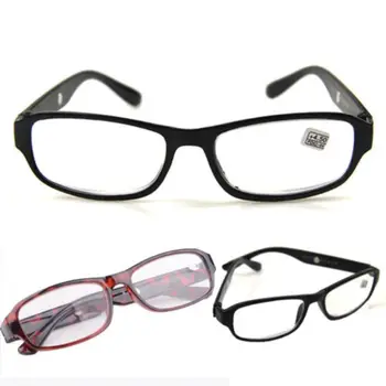 Anti Eyestrain Skaitymo akiniai Presbiopija Akiniai Optinių lęšių plastikinių rėmelių skaitytuvas vyrams Moterų stiprumas +1,0 ~ +6,0