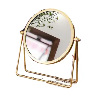 Apvalus estetinis sieninis veidrodis miegamojo padažasKosmetinis mielas sieninis veidrodis Interjero stovas Vaikas MirroirDecoration Miegamajame