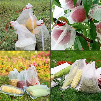 Augalų dengimo maišelis Įrankis daugkartinio naudojimo sodo augalų vaisių apsaugos maišelis Vynuogių medis vabzdžių uodai augalų dengimo maišas Gėlių tinklas