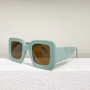 Aukštos kokybės asmenybės acto akiniai nuo saulės Lady prekės ženklo dizaineris oversized frame akiniai kvadratinis rėmas Oculos Gafas De Sol Para Muj