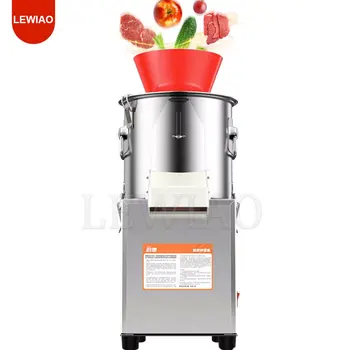 Aukštos kokybės automatinis komercinis daugiafunkcis elektrinis bulvių traškučių pjaustytuvas daržovių pjaustytuvas daržovių smulkintuvas