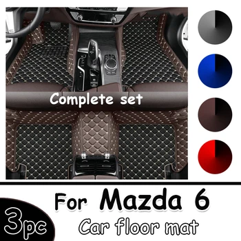 Automobiliniai grindų kilimėliai Mazda6 Mazda 6 Atenza GH 2007~2011 Įklotai nuo purvo Automobilių kilimėliai Pilnas komplektas Vandeniui atsparūs grindų kilimėliai Kilimėliai Automobilių priedai