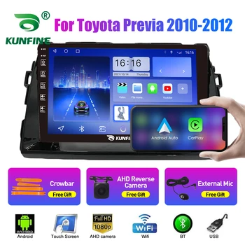 Automobilinis radijas Toyota Previa 2010-12 2Din Android Octa Core Car Stereo DVD GPS navigacijos grotuvas Multimedia Android Auto Carplay