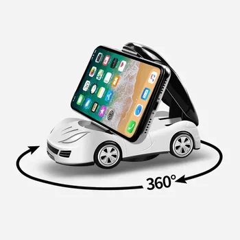 Automobilinis telefono laikiklis Prilimpa prie prietaisų skydelio Automobilio modelis Laikiklis Telefono stovas Automobilio prietaisų skydelis GPS stabilus telefonas