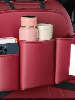 Automobilinės kėdutės organizatorius Laikymo kišenė Daugiafunkcis sėdynių gaudyklės puodelis Pagrindinis telefonas Laikiklis Universalus maišelis skėčių audinių erdvei