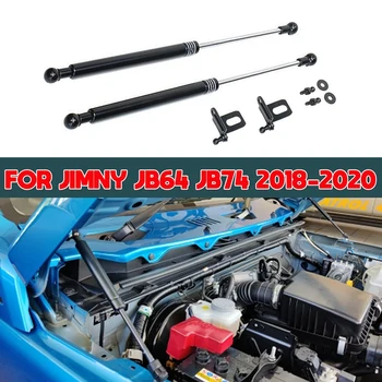 Automobilio variklio gaubto atramos amortizatoriaus modifikavimas Priekinio variklio dangčio strypo smūgio keltuvas Suzuki Jimny JB64 JB74 2018-2020