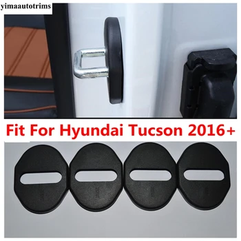Automobilio vidinių durų užrakto sagties dangtelio apdailos apsauga Apdaila Tinka Hyundai Tucson 2016 - 2020 Plastikiniai priedai Interjero komplektas