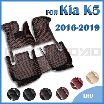 Automobilių grindų kilimėliai Kia K5 2016 2017 2018 2019 Custom Auto Foot Pads Automobilių kilimų dangčio interjero aksesuarai
