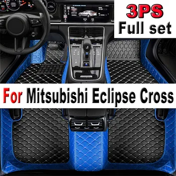 Automobilių grindų kilimėliai Mitsubishi Eclipse Cross 2018 2019 2020 Custom Auto Foot Pads Automobilių kilimų dangtelio interjero aksesuarai