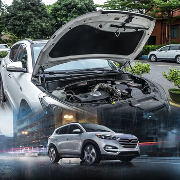 Automobilių priedai Hyundai Tucson 2016 2017 2018 2019 2020 Priekinio variklio gaubto statramsčiai Spyruokliniai smūgiai Rod Lift Support
