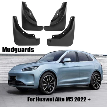 Automobilių stiliaus purvasaugiai Huawei Aito M5 2022 + Priekiniai ir galiniai purvasaugiai Purslų apsaugos Sparnų purvasaugiai Sparnų purvasaugiai Apdailos priedai