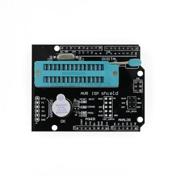 AVR IPT programuojamas išplėtimo skydo plokštės modulis, skirtas Arduino UNO R3 Mega2560 Atmega328P Nano Pro Mini modulio įkrovos įkrovikliui
