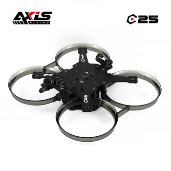 AxisFlying C25 FPV Drone Frame Cinewhoop Carbon Fiber 120mm 2.5inch rėmo sraigto apsauga RC FPV freestyle