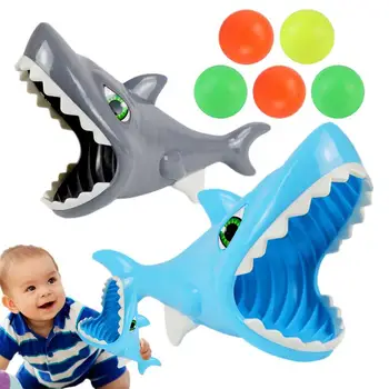 Ball Toy Shark/Octopus Busy Ball Popper Active Toy with 5 Balls Pop Active Toy Busy Ball Popper Active Toy for Outdoor Game
