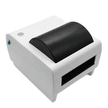 Balta 110mm 4inch terminio brūkšninio kodo etikečių spausdintuvas USB LAN WIFI debesies etikečių spausdinimas greitojo važtaraščio spausdinimui