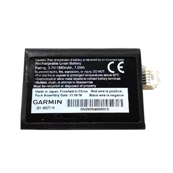 Baterija 361-00077-10 Skirta GARMIN zūmo 590LM zumo 590LM 590 595 Ličio jonų baterija GPS navigatoriaus remonto detalė