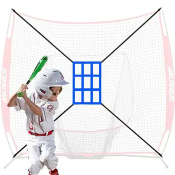 Beisbolo praktika Grynasis beisbolo softbolo pataikymas į aikštę Tinklo treniruočių tinklas, skirtas pataikyti į aikštę estafetės lauko praktika